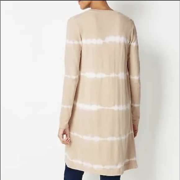 Boho tie-dyed sweater cardigan - Picture 1 of 8